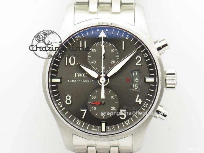 MIROTIME 0506 SunProtective Pilot Top Gun Miramar IWC388002 V6 1:1 Best Edition Ceramic Case On Nylon Strap A 7325